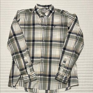 Barbour Men's Multi-Color Plaid Button Down Shirt
